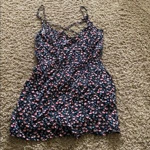 cross back romper